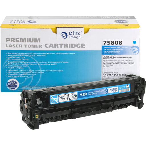 Elite Image Remanufactured Toner Cartridge - Alternative for HP 305A (CE411A)