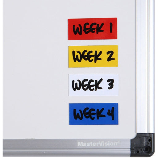 MasterVision 2" Magnetic Dry Erase Strips