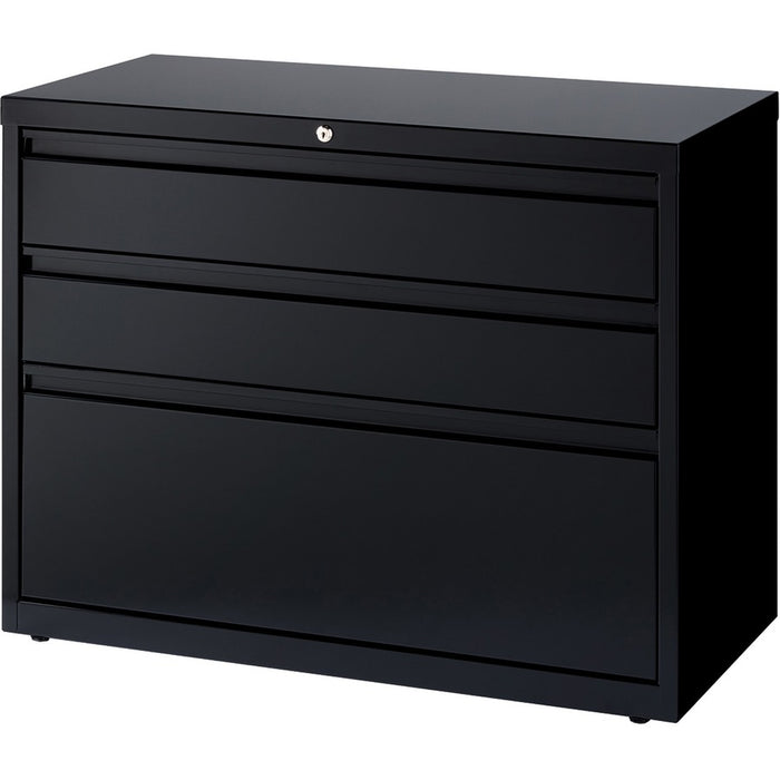 Lorell 36" Lateral File Cabinet - 3-Drawer