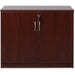 Lorell Essentials Series Mahogany 2-door Storage Cabinet