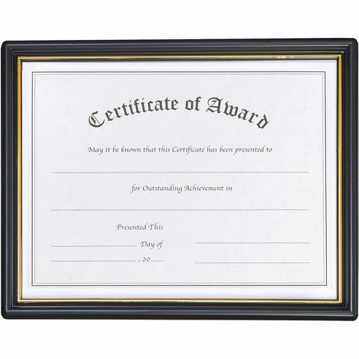 nudell Plastic Framed Award Certificate