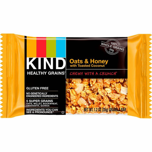KIND Oats & Honey with Toasted Coconut Healthy Grains Bars