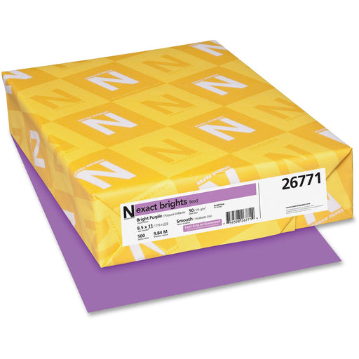 Exact Brights® Smooth Colored Paper - Purple
