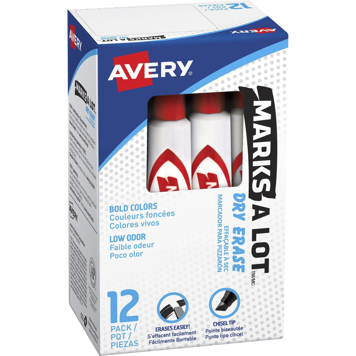 Avery® Marks-A-Lot Desk-Style Dry Erase Markers