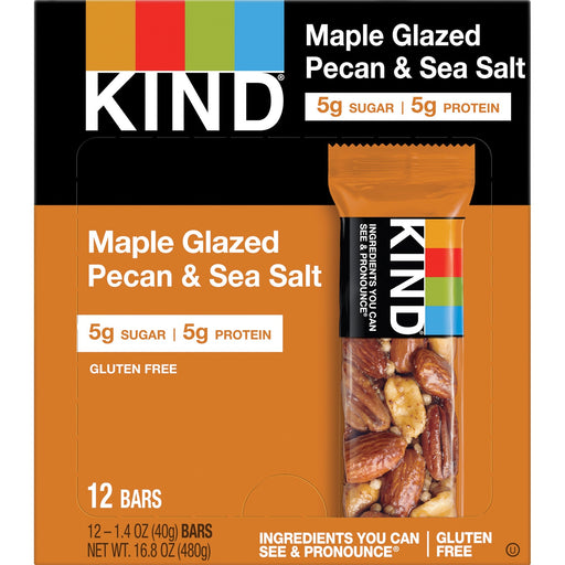 KIND Maple Glazed Pecan & Sea Salt Nut Bars