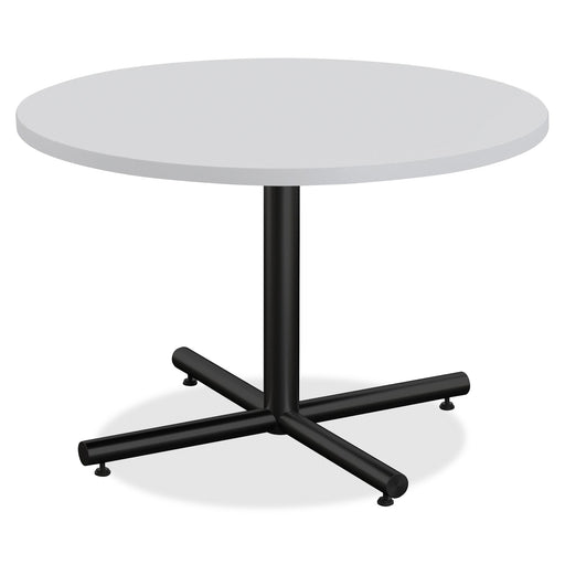 Lorell Round Invent Tabletop - Light Gray