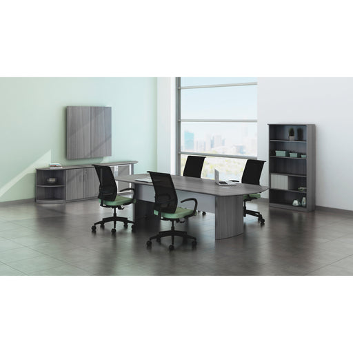 Mayline Gray Laminate Conference Table Modesty Panel