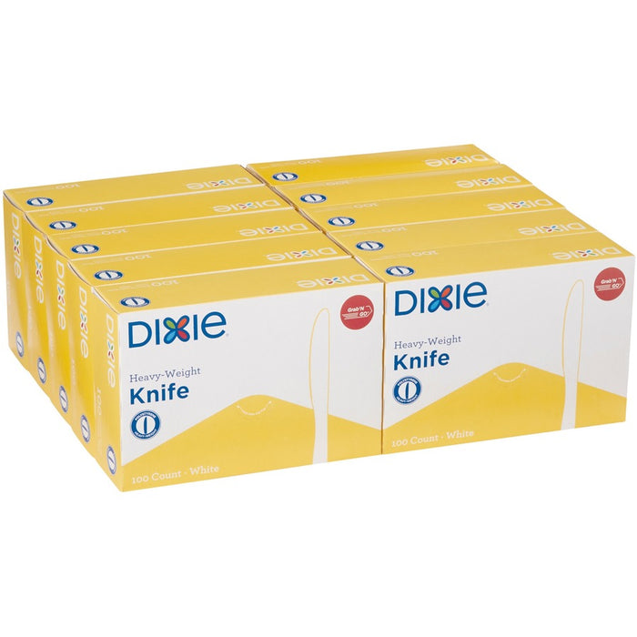 Dixie Heavyweight Disposable Knives Grab-N-Go by GP Pro