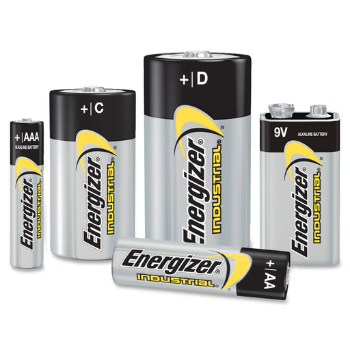 Energizer Industrial Alkaline 9V Battery 12-Packs
