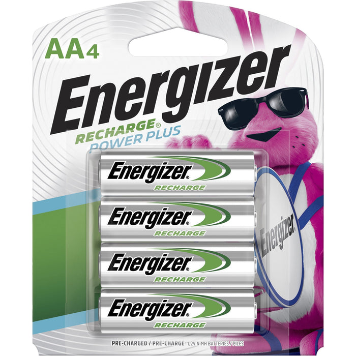 Energizer Recharge Power Plus Rechargeable AA Battery 4-Packs