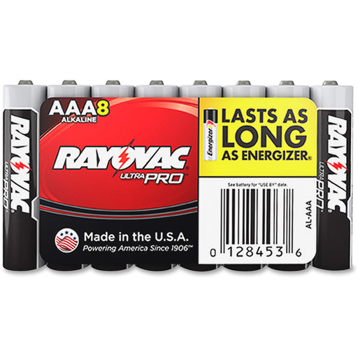 Rayovac Ultra Pro Alkaline AAA Battery 8-Packs