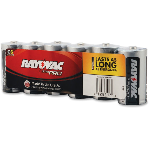 Rayovac Ultra Pro Alkaline C Battery 6-Packs
