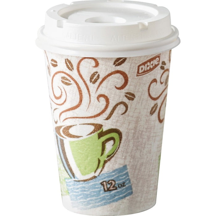 Dixie PerfecTouch Insulated Hot Coffee Cup & Lid Sets by GP Pro