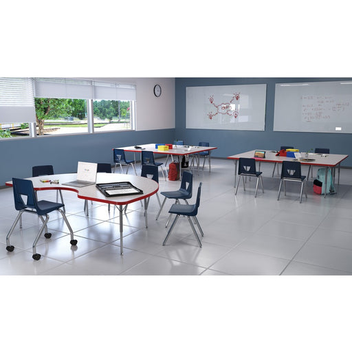 Lorell 14" Seat-height Stacking Student Chairs