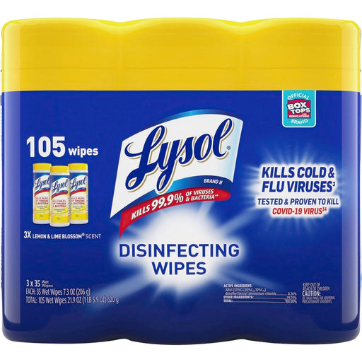 Lysol Disinfecting Wipes 3-pack