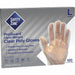 Safety Zone Clear Powder Free Polyethylene Gloves