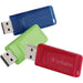 16GB Store 'n' Go® USB Flash Drive - 3pk - Red, Green, Blue