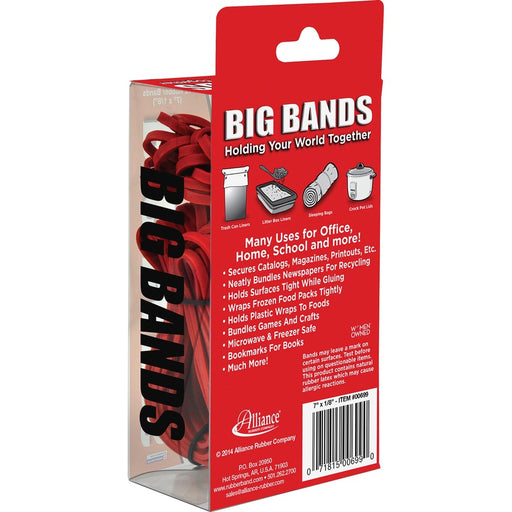 Alliance Rubber 00699 Big Bands - Large Rubber Bands for Oversized Jobs