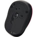 Verbatim Silent Wireless Blue LED Mouse - Red