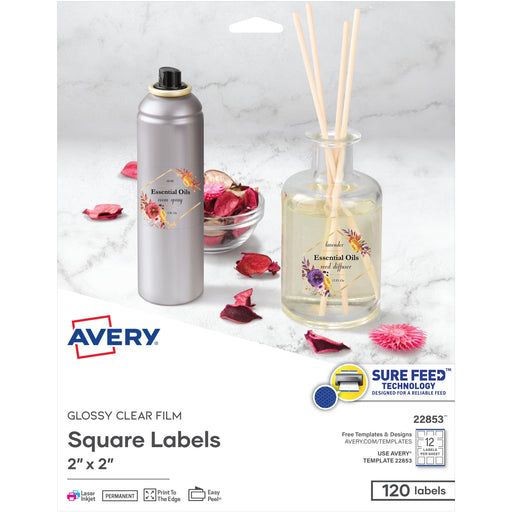 Avery® Sure Feed Glossy Labels