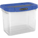 Bankers Box® Heavy Duty Portable Plastic File Box