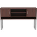 Lorell Relevance Series Mahogany Laminate Office Furniture Hutch