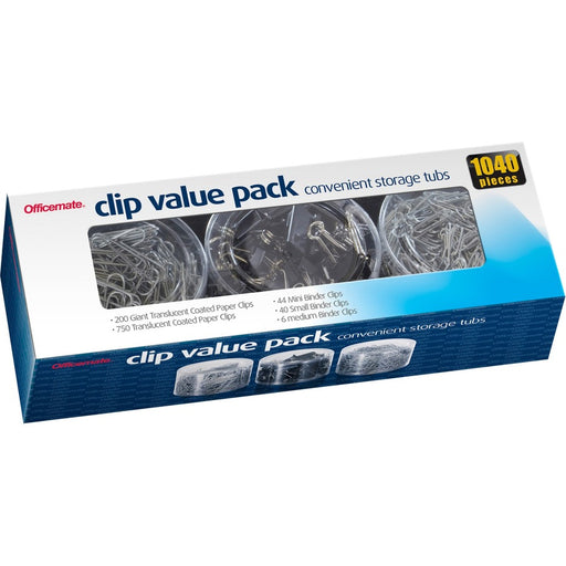 Officemate Clip Value Pack