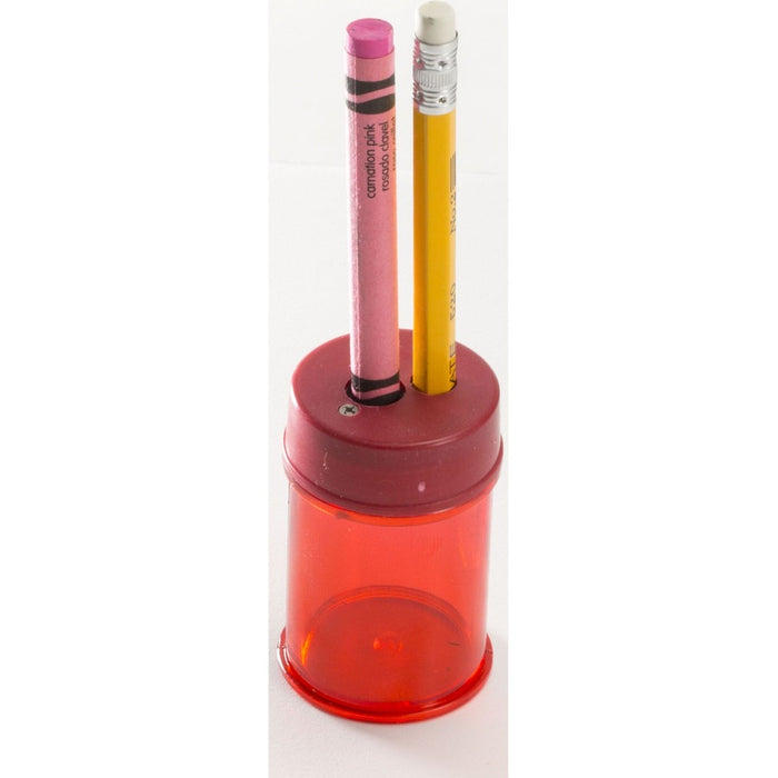 Officemate Double Barrel Pencil/Crayon Sharpener