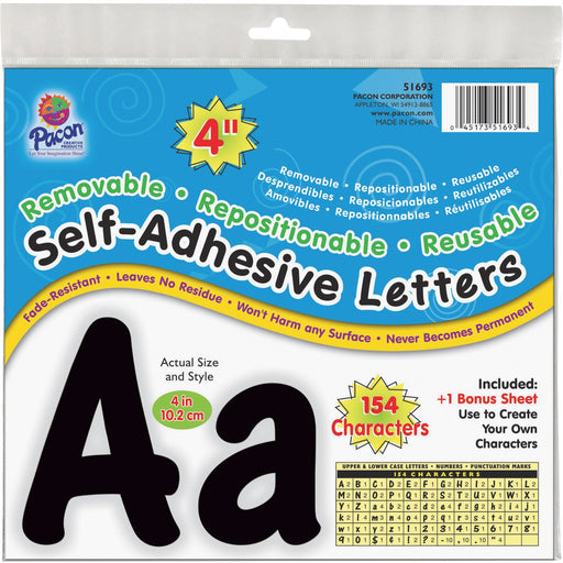 UCreate 154 Character Self-adhesive Letter Set