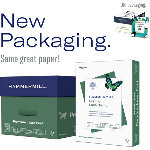 Hammermill Premium Laser Print Paper for Color Copiers & Laser Printers - White