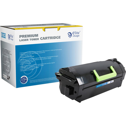 Elite Image Remanufactured MICR High Yield Laser Toner Cartridge - Alternative for Lexmark 52D1H00 - Black - 1 Each