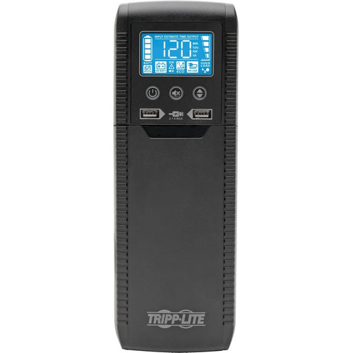 Tripp Lite Line Interactive UPS with USB and 10 Outlets - 120V, 1440VA, 900W, 50/60 Hz, AVR, ECO Series, ENERGY STAR