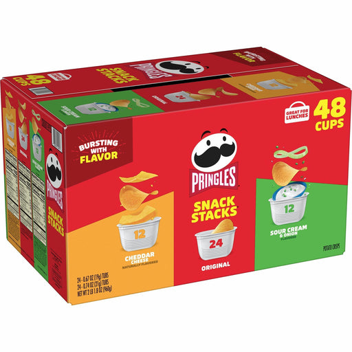 Pringles Crisps Grab 'N Go Variety Pack