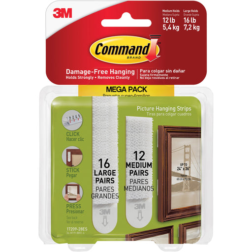 Command Picture Hanging Strips Mega Pack