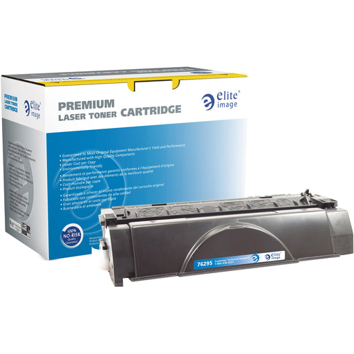 Elite Image Remanufactured Laser Toner Cartridge - Alternative for HP 49A (Q5949A) - Black - 1 Each