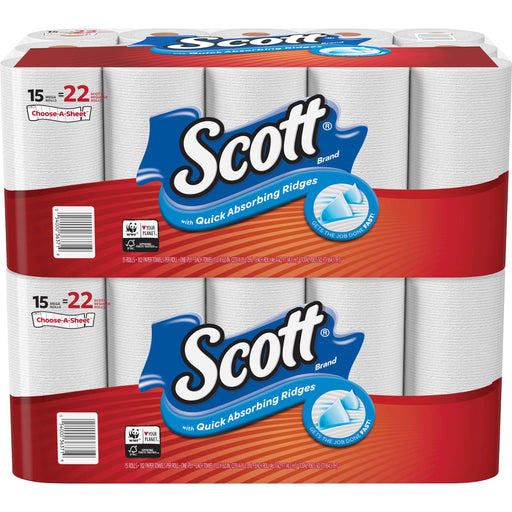 Scott Choose-A-Sheet Paper Towels - Mega Rolls