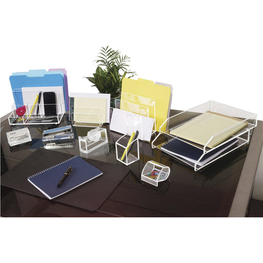 Kantek Acrylic File Sorter Desk Organizer