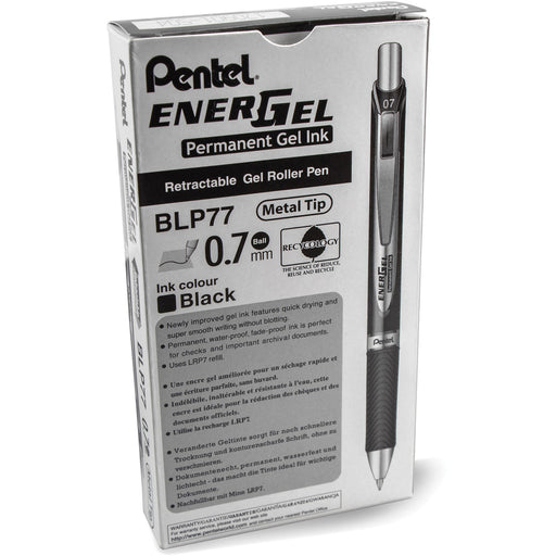 Pentel EnerGel 0.7mm Retractable Gel Roller Pen