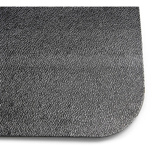 Advantagemat® Black Vinyl Lipped Chair Mat for Hard Floor - 36" x 48"