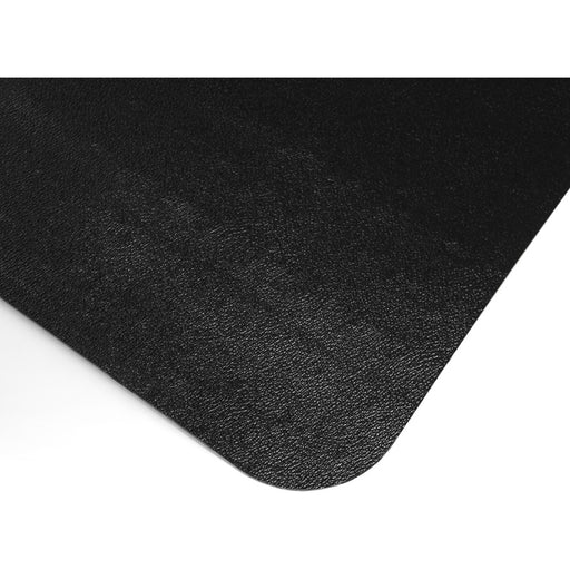 Floortex Cleartex Advantagemat Black Hard Floor PVC Lipped Chair Mat