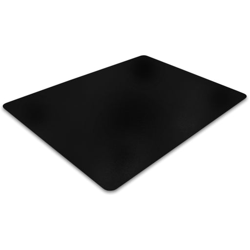 Floortex Cleartex Advantagemat Black Hard Floor PVC Rectangular Chair Mat