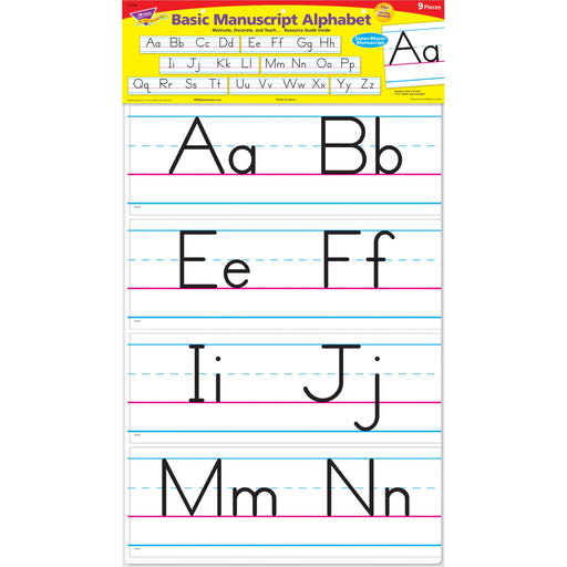 Trend Basic Alphabet Bulletin Board Set