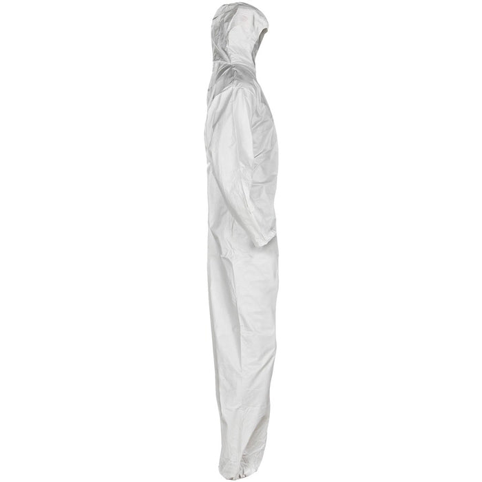 Kleenguard A30 Coveralls - Zipper Front with 1" Flap, Elastic Back, Wrists, Ankles & Hood