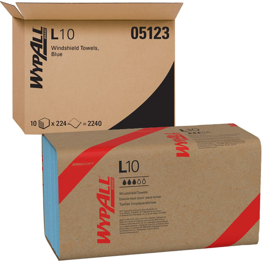 Wypall General Clean L10 Light Cleaning - Windshield Towels