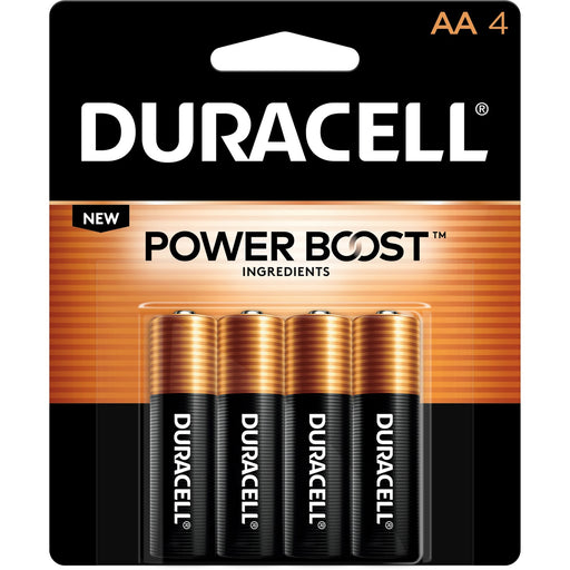 Duracell Coppertop Alkaline AA Battery 4-Packs