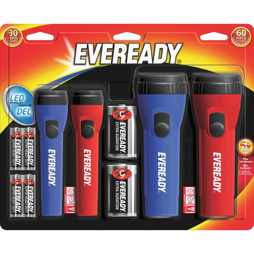 Eveready LED Flashlight Combo Pack