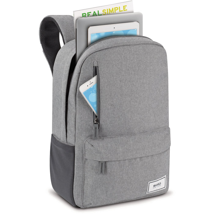 Solo Re:cover Carrying Case (Backpack) for 15.6" Notebook - Gray