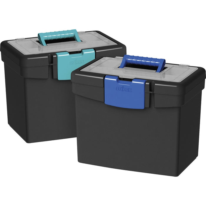 Storex File Storage Box with XL Storage Lid