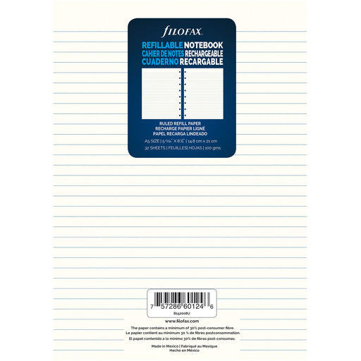 Filofax A5 Notebook Refill