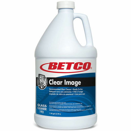 Betco Clear Image RTU Glass Cleaner, 1 Gallon, Pack Of 4